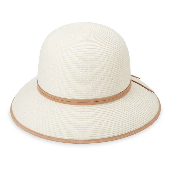 Lady Brett Cloche by Wallaroo Hat Company Cloche Wallaroo Hats LBRT-IV Ivory