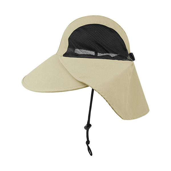 Large Bill Flap Cap with Mesh Side Panels - Juniper UV Protection Wear Cap MegaCI