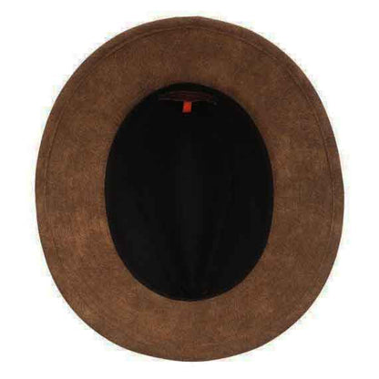 London Faux Suede Safari Hat - Stetson Hats Safari Hat Stetson Hats