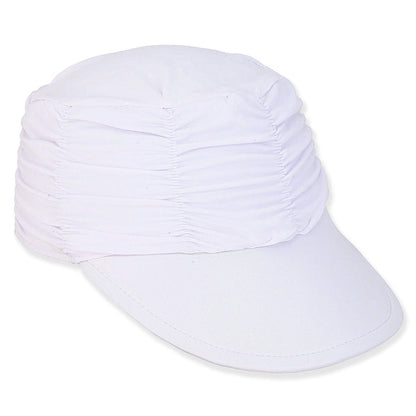 Lycra® Aqua Cap for Small Heads - Sunny Dayz Petite Hat Cap Sun N Sand Hats HK484 White Small (54 cm)