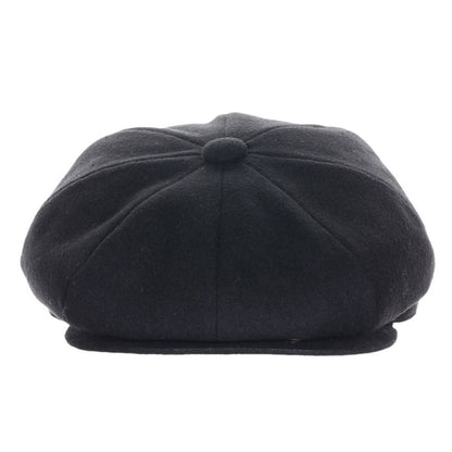 Melton Wool Blend Newsboy Cap - Scala Hats Flat Cap Scala Hats