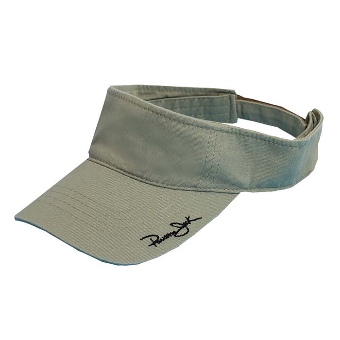 Men's Cotton Visor with Velcro® Backstrap - Panama Jack Hats Visor Cap Panama Jack Hats PJ13-KAKI Khaki OS