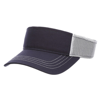 Men's Lightweight Golf Sun Visor - DPC Outdoor Design Visor Cap Dorfman Hat Co. V331-NAV Navy
