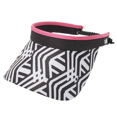 Mod Links Golf Sun Visor with Coil Lace - GloveIt® Visor Cap GloveIt V413 Black /White
