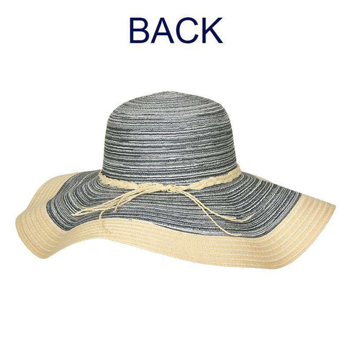 Multicolor Floppy Hat with Braided Twine Floppy Hat Something Special LA