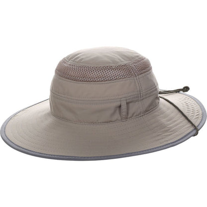 No Fly Zone™ Equator Cooling Boonie Hat - Dorfman Hat Co Bucket Hat Dorfman Hat Co. MC432-KAKI2 Khaki M (22 5/8")