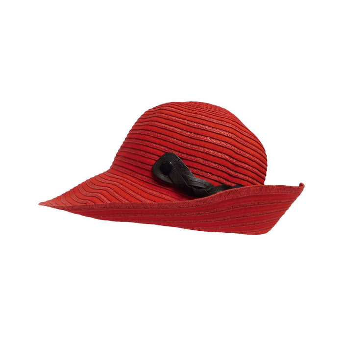 Packable Ribbon Bucket Hat - Boardwalk Style Wide Brim Hat Boardwalk Style Hats
