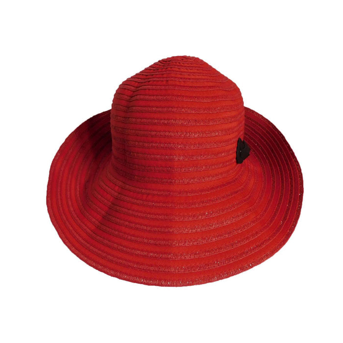 Packable Ribbon Bucket Hat - Boardwalk Style Wide Brim Hat Boardwalk Style Hats