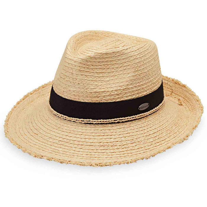 Paloma Fedora by Wallaroo Hat Company Fedora Hat Wallaroo Hats PALO-IV Ivory M/L (58 cm)
