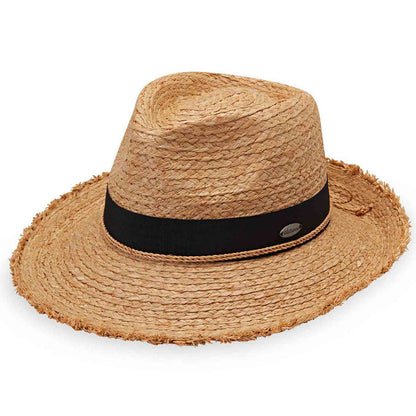 Paloma Fedora by Wallaroo Hat Company Fedora Hat Wallaroo Hats PALO-CA Camel M/L (58 cm)