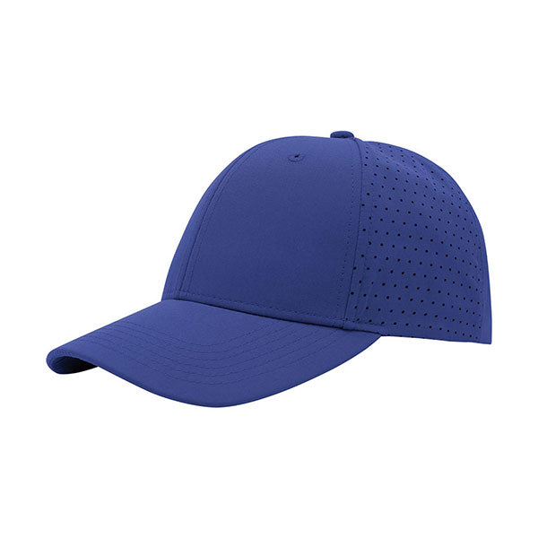 Perforated Performance Baseball Cap - MCI Hats Cap MegaCI MC7638-ROYAL Royal Blue