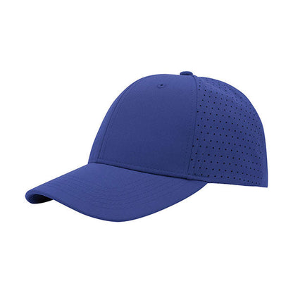 Perforated Performance Baseball Cap - MCI Hats Cap MegaCI MC7638-ROYAL Royal Blue