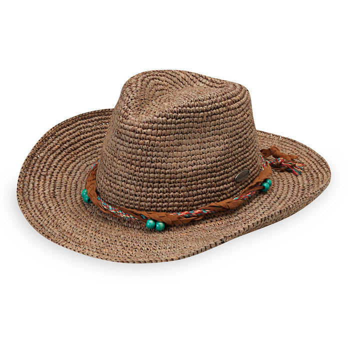 Petite Catalina Cowboy by Wallaroo Hat Company Cowboy Hat Wallaroo Hats PCCOW-MUSH Mushroom Small (56 cm)