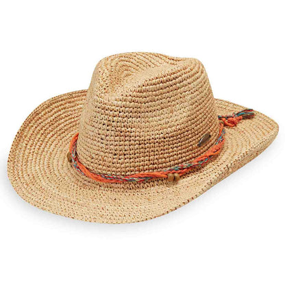 Petite Catalina Cowboy by Wallaroo Hat Company Cowboy Hat Wallaroo Hats PCCOW-NAT Natural Small (56 cm)