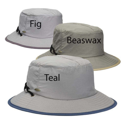 Petite Nylon Bucket Hat with Chin Cord - Scala Hats Trail Hat Scala Hats LC831-BEAS Beaswax S/M (55-57 cm)