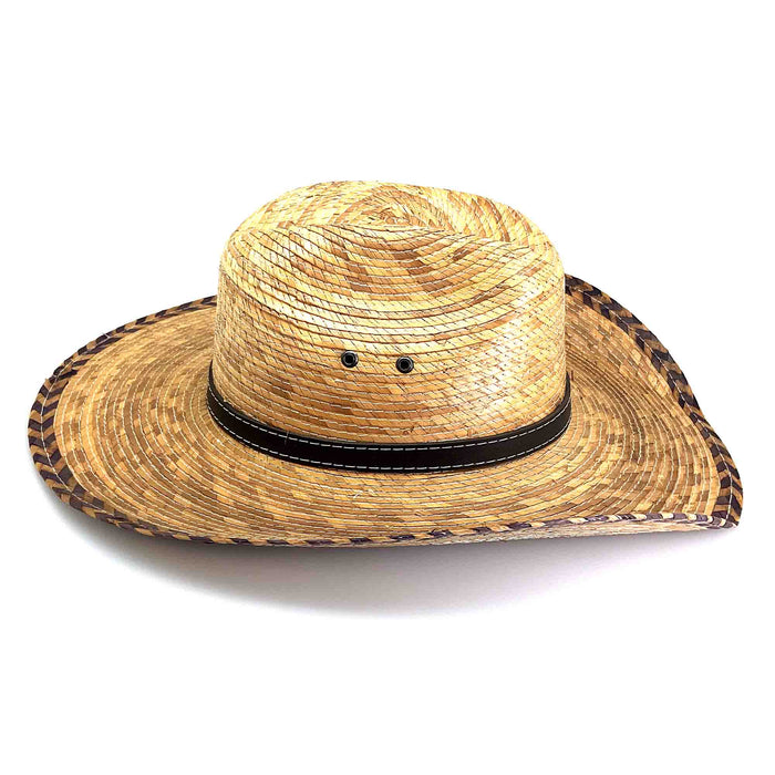Petite Palm Leaf Cowboy Hat - Rustic Palm Leaf Hats Cowboy Hat Rustic Palm Leaf Hats