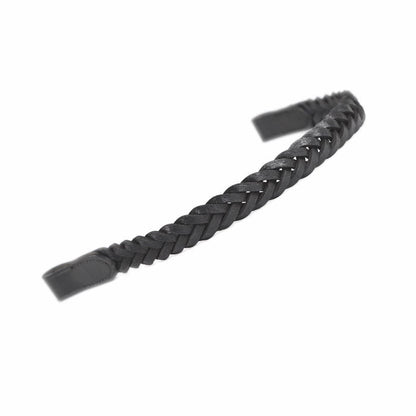 Plaited Leather Browband