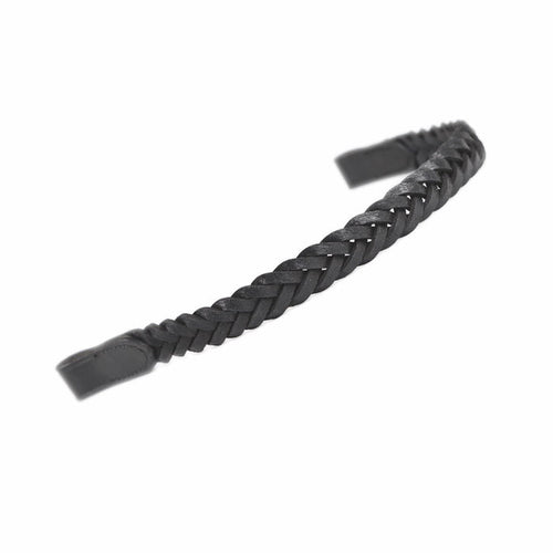 Plaited Leather Browband