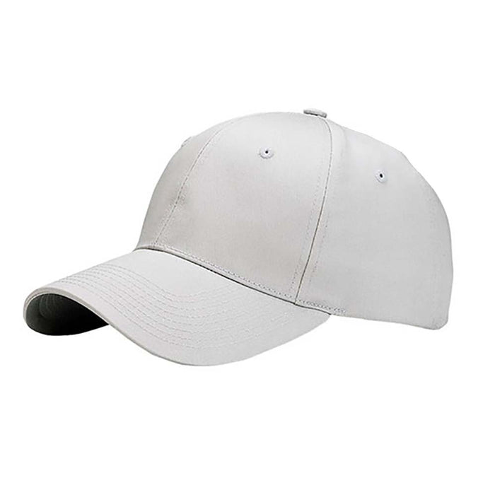 Pro Style Twill Baseball Cap - MCI Hats Cap MegaCI 6901B-LGRY Light Grey OS