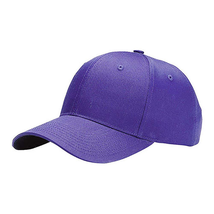 Pro Style Twill Baseball Cap - MCI Hats Cap MegaCI 6901B-PURP Purple OS
