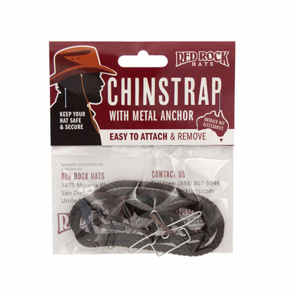 Removable Chin Strap and Anchor Accessories Red Rock Hats