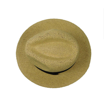 Safari Hat with Black Band - Milani Hats Safari Hat Milani Hats