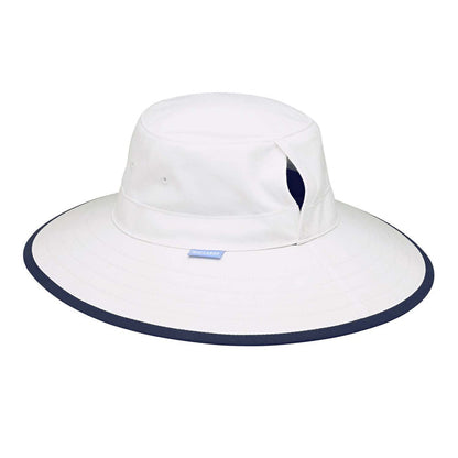 Sanitas by Wallaroo Hats Bucket Hat Wallaroo Hats SNTS-WN White/Navy Medium/Large (58 cm)