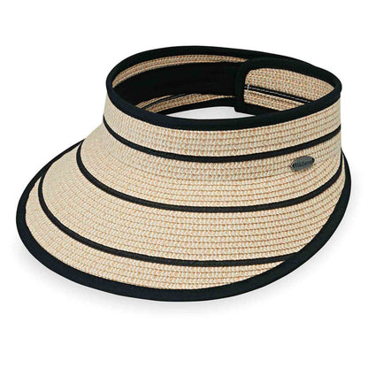 Savannah Visor by Wallaroo Hats Visor Cap Wallaroo Hats SAVVIS-CA Camel OS