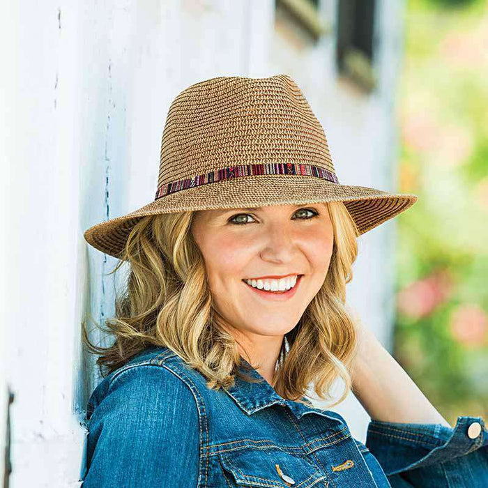 Sedona XL Fedora for Large Head by Wallaroo Hat Company Safari Hat Wallaroo Hats