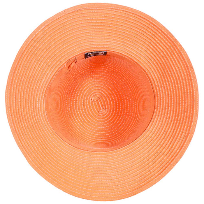 Shapeable Deluxe Ribbon Sun Hat - Scala Hats Wide Brim Hat Scala Hats