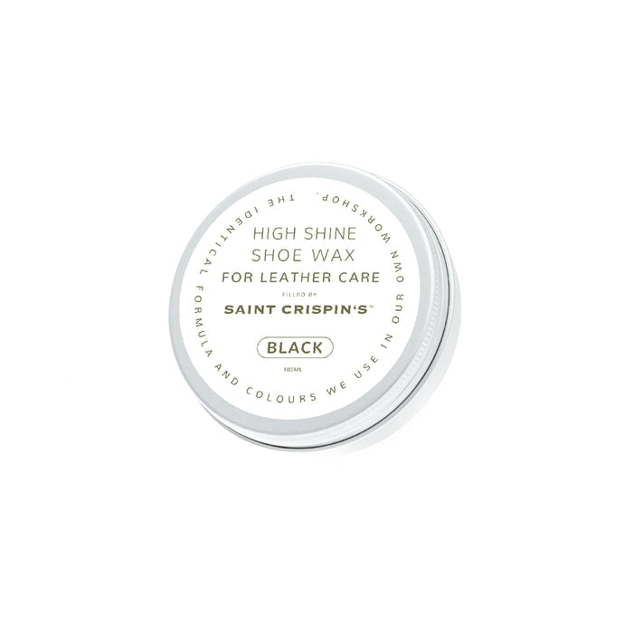 Shoe Wax, Black - 100ml