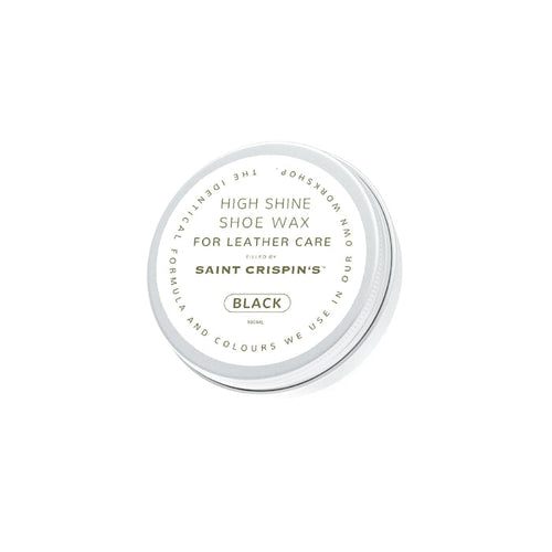 Shoe Wax, Black - 100ml