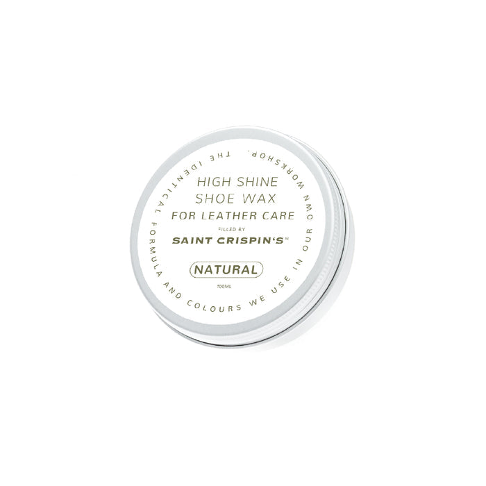 Shoe Wax, Natural - 100ml