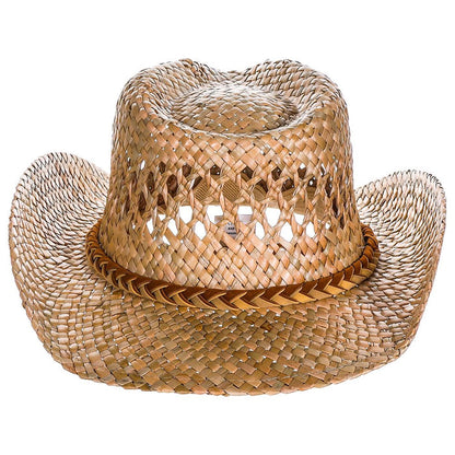 Small Heads Rush Straw Cowboy Hat - Scala Hats Cowboy Hat Scala Hats