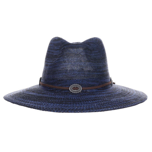 Space Dyed Knit Safari Hat with Conchos - Scala Pronto Safari Hat Scala Hats