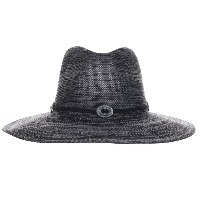 Space Dyed Knit Safari Hat with Conchos - Scala Pronto Safari Hat Scala Hats