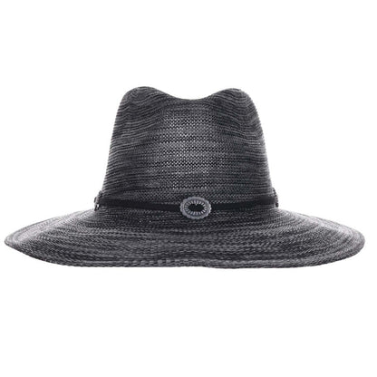 Space Dyed Knit Safari Hat with Conchos - Scala Pronto Safari Hat Scala Hats