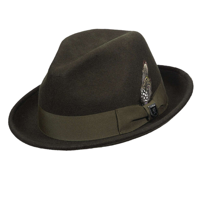 Stacy Adams Wool Fedora Hat Fedora Hat Stacy Adams Hats MWWF930SGL Sage L