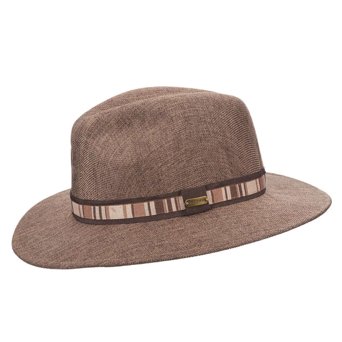 Stetson Hats Matte Toyo Safari Safari Hat Stetson Hats MSstc255BNM Brown M