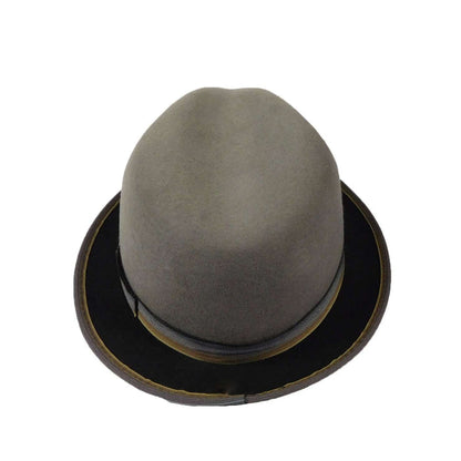 Stingy Brim Two Tone Trilby Hat - Scala Hats for Men Fedora Hat Scala Hats