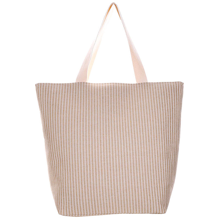 Striped Tote with Hat Carrying Strap - Cappelli Straworld Bags Bags Cappelli Straworld