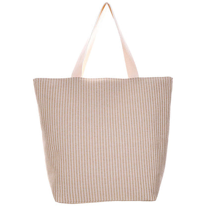 Striped Tote with Hat Carrying Strap - Cappelli Straworld Bags Bags Cappelli Straworld