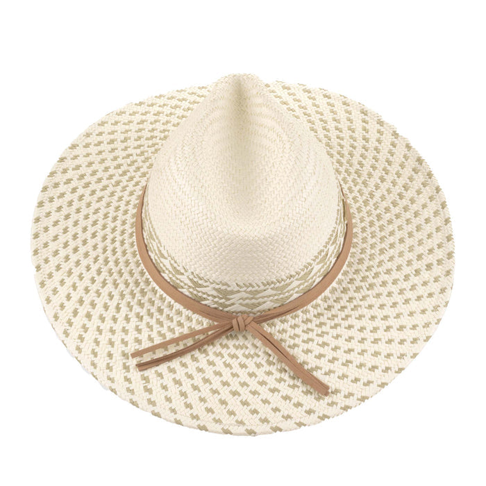 Stunning Wide Brim Ivory and Sage Safari Hat - Sun 'N' Sand Hats Safari Hat Sun N Sand Hats