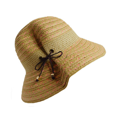 Summer Cloche with Wax Cord - Cappelli Straworld Cloche Cappelli Straworld WSPS524CR Coral