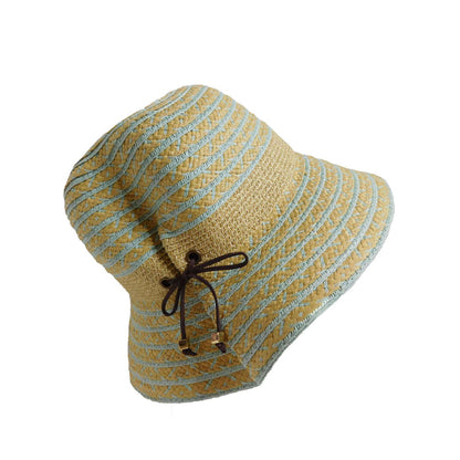 Summer Cloche with Wax Cord - Cappelli Straworld Cloche Cappelli Straworld WSPS524AQ Aqua