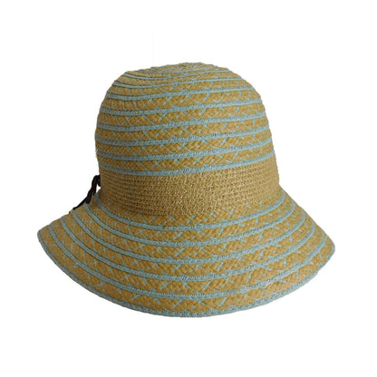 Summer Cloche with Wax Cord - Cappelli Straworld Cloche Cappelli Straworld