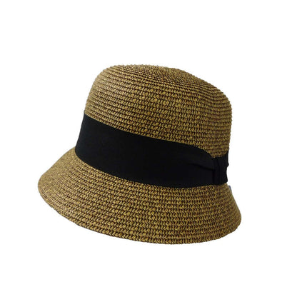 Summer Cloche with Wide Band Cloche Boardwalk Style Hats