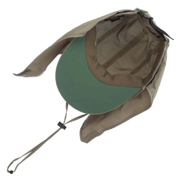 Supplex® Nylon Fishing Cap with Chin Strap and Sun Shield - DPC Outdoor Hats Cap Dorfman Hat Co.