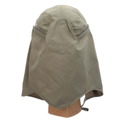 Supplex® Nylon Fishing Cap with Chin Strap and Sun Shield - DPC Outdoor Hats Cap Dorfman Hat Co.