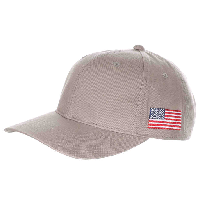 Top Gun USA Flag Structured Cotton Baseball Cap - DPC Hats Cap Dorfman Hat Co.